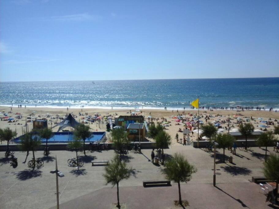Hossegor Appartement T2 Cabine - Superbe Vue Ocean 索尔特奥瑟戈尔 外观 照片